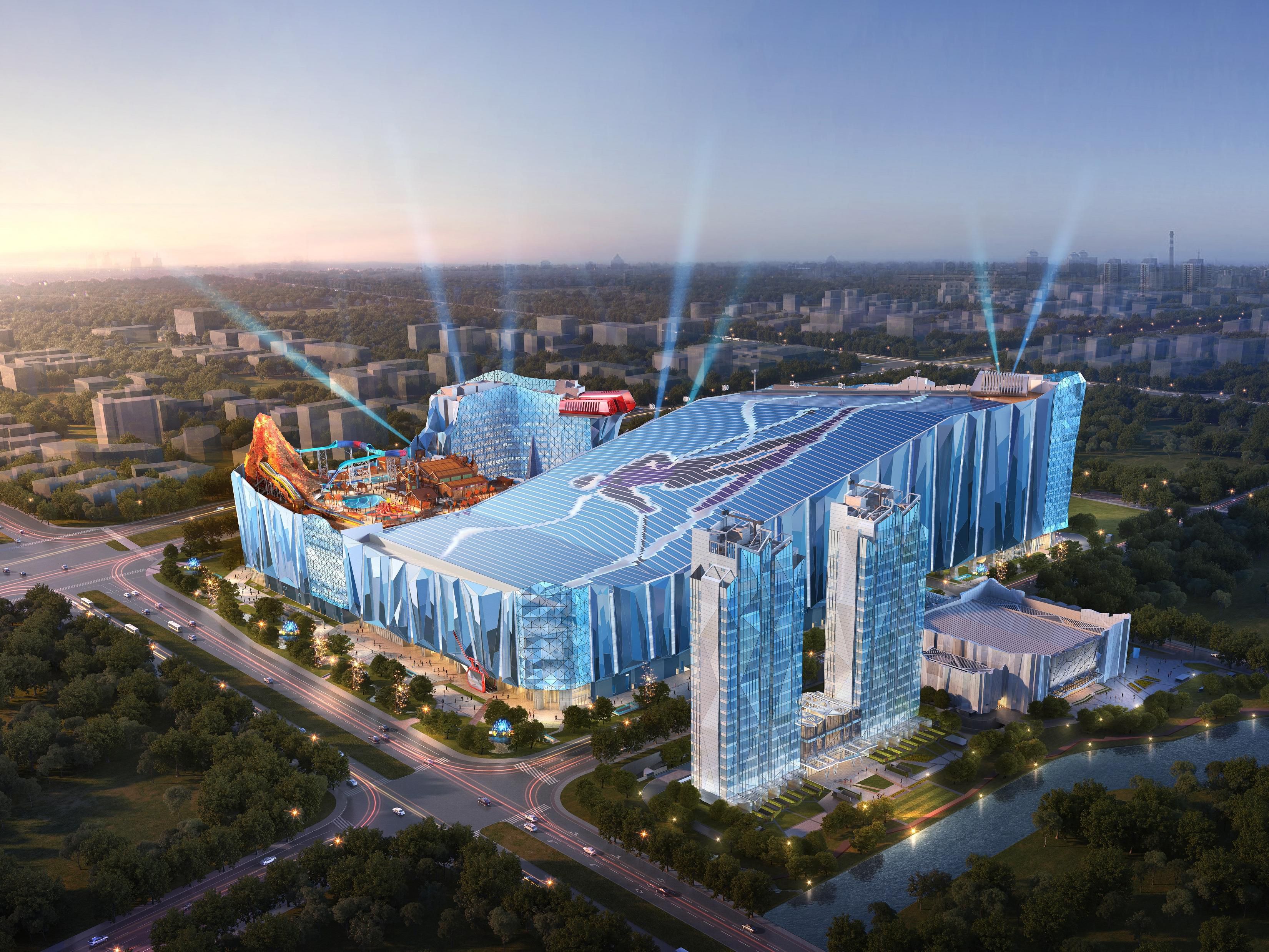 上海冰雪世界洲至奢選酒店外觀圖